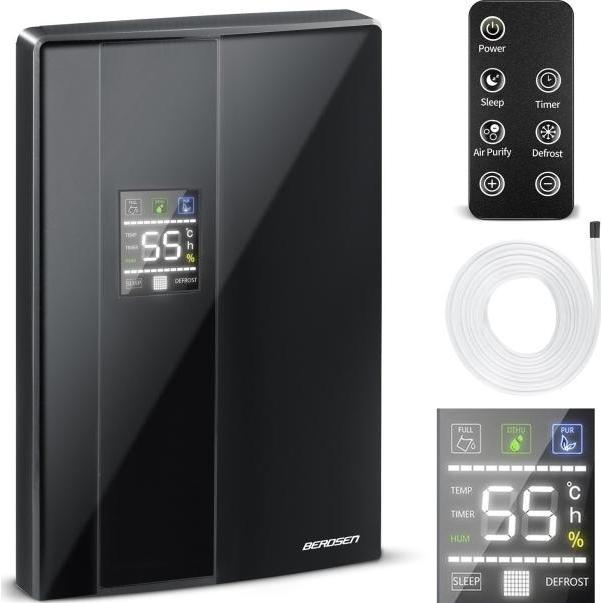 Triton Berdsen Osuszacz powietrza - pochłaniacz wilgoci Berdsen BR-20D czarny, Deumidificatore