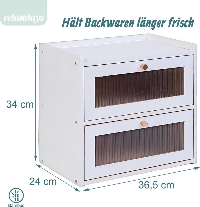 Produktbild Relaxdays Brotkasten