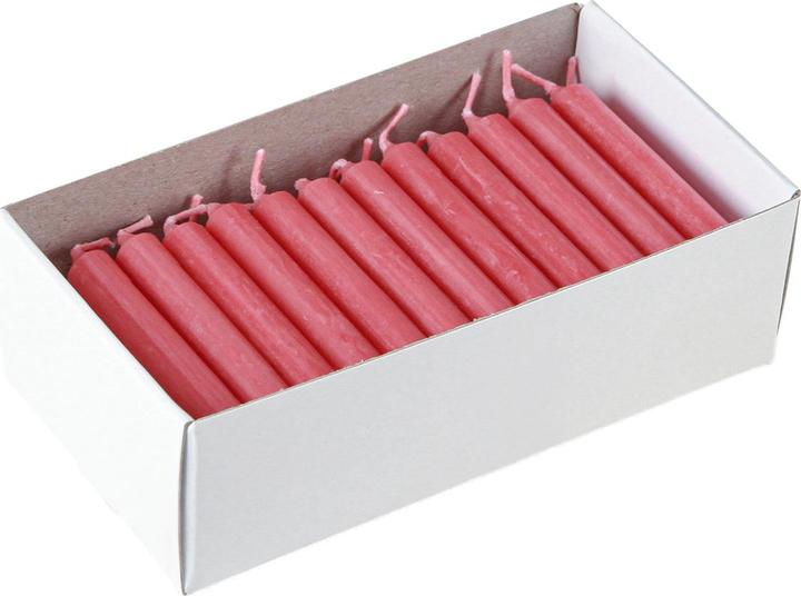 Actual product image Neutral 50 candles red (50 pcs.)