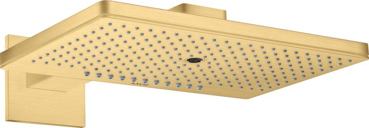 Axor ShowerSolutions pomme de douche 460/300 3jet, bras de douche, rozet carrée (3 Typen balken, 18 l/min)