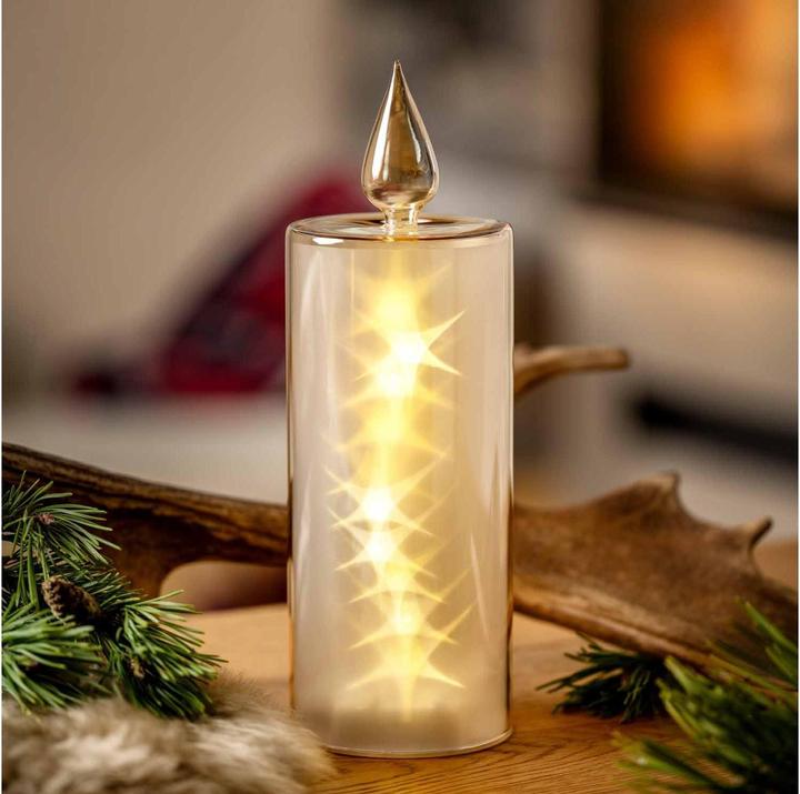 Image du produit Leonardo Lumière décorative Capanna Magico 9 cm x 30 cm, or (1 x)