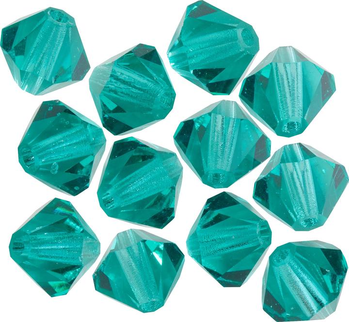 Produktbild Pracht Glasschliffglitzerperlen, 6 mm, 12 Stück