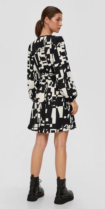 Actual product image s.Oliver Kleid Kleid mit Bindeband (36)