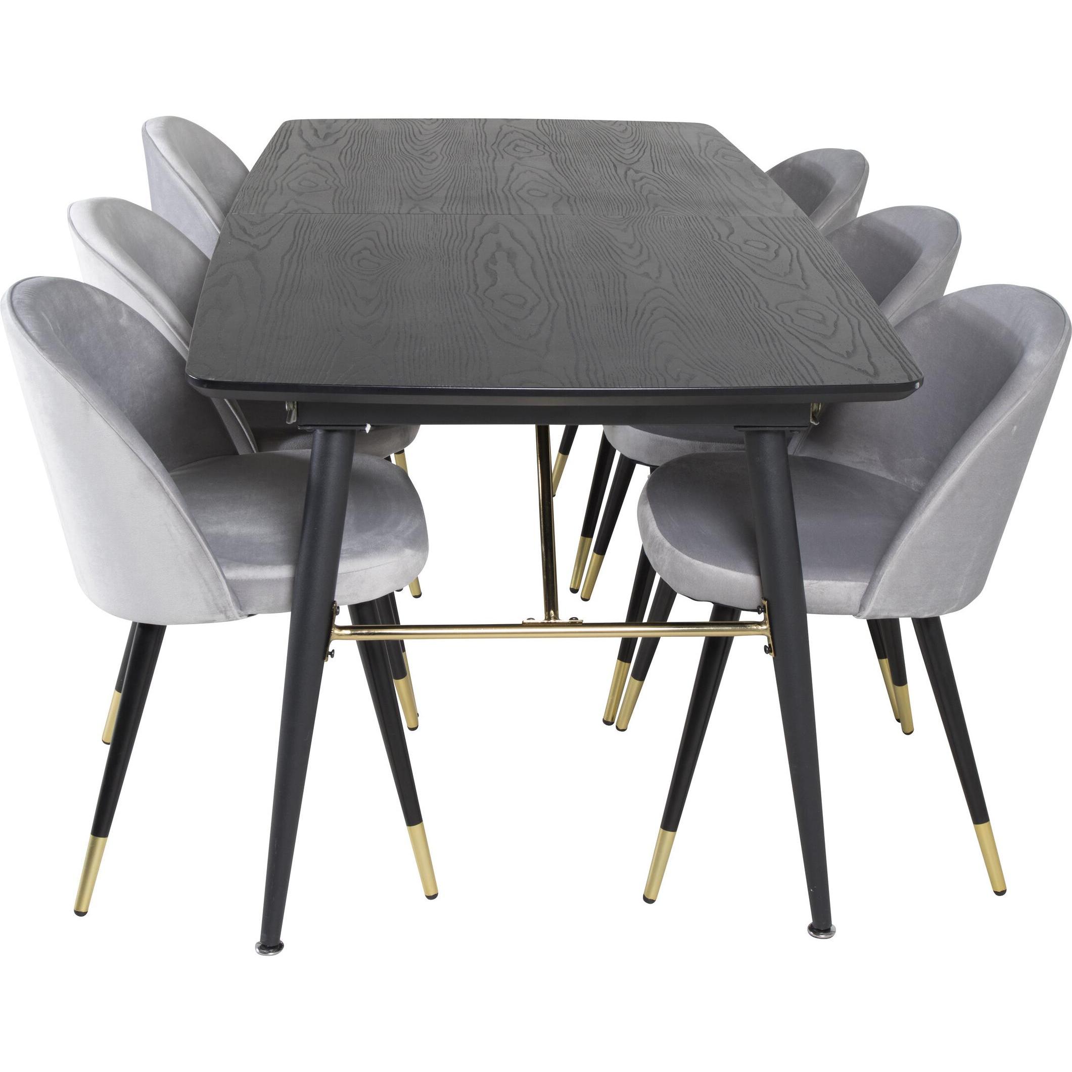 Venture Home, Esstisch, Gold, Velvet