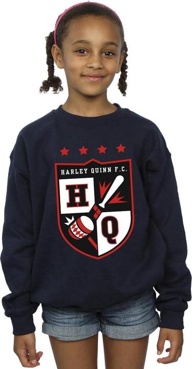 Produktbild Justice League Harley Quinn FC Pocket Sweatshirt Mädchen (104)