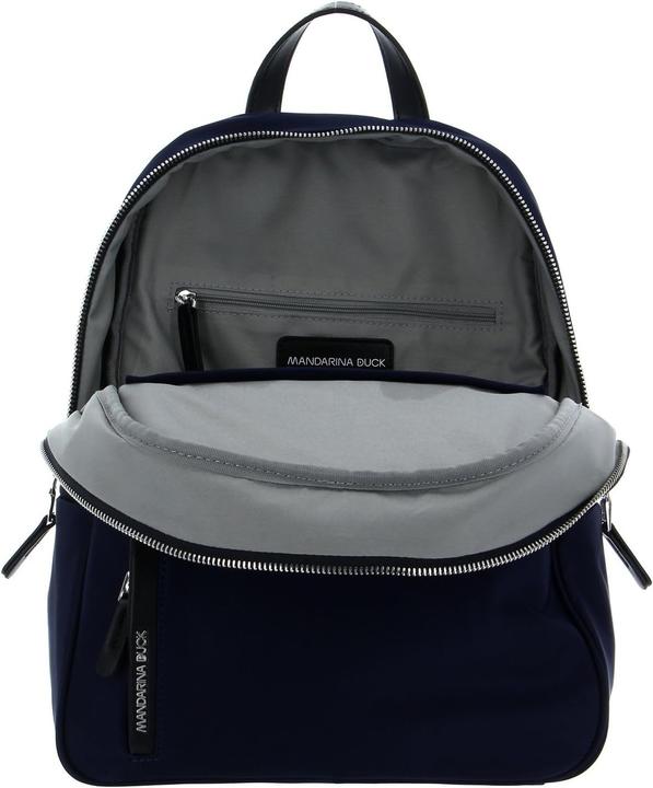 Actual product image Mandarina Duck Hunter Eclipse Brilliant Nylon Backpack with Zippered Main Compartment