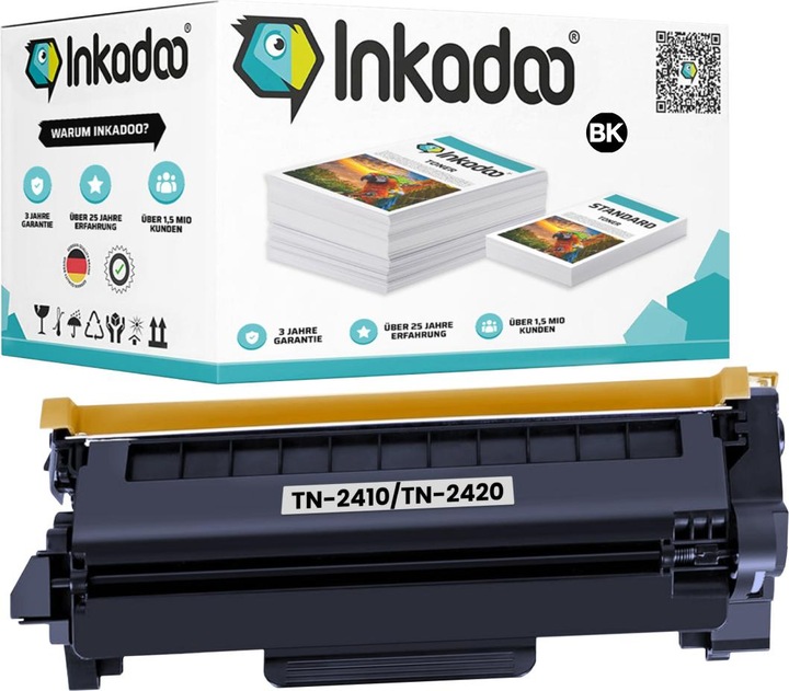 Immagine prodotto Inkadoo Toner compatibile per Brother TN-2410 / TN-2420 (FC)