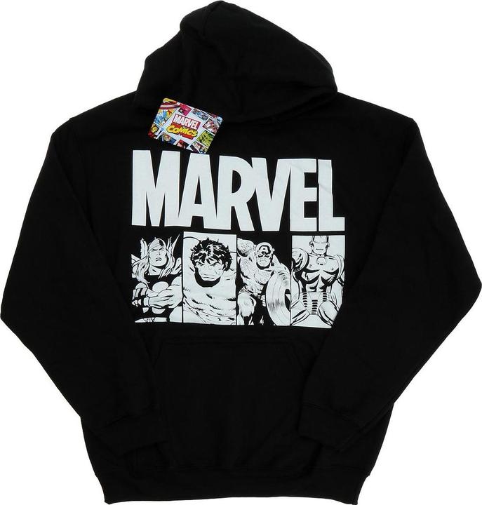 Produktbild Comics Action Tiles Kapuzenpullover (3XL)