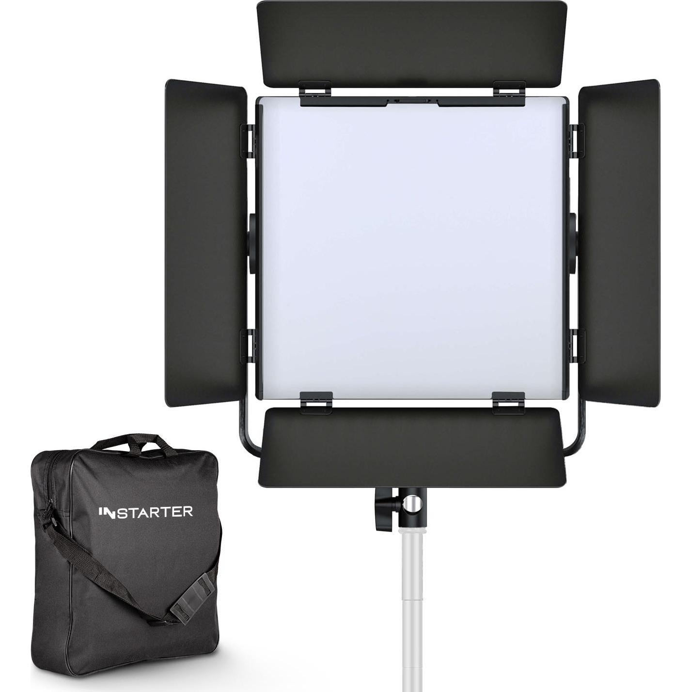 Wiltec Spectar RGB LED-Panel 5.0 (Studioleuchte), Dauerlicht, Schwarz