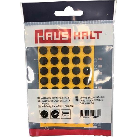 Haushalt ADHESIVE PADS 2.5MM BLACK D 9MM 45 (45 Stück) (36516587)