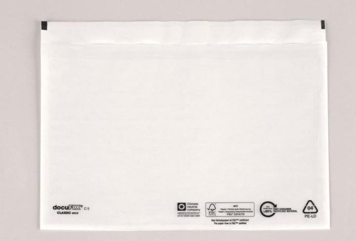 Docufix 500 ® CLASSIC delivery note pockets eco plastic DIN C5 (C5, 500 Piece)