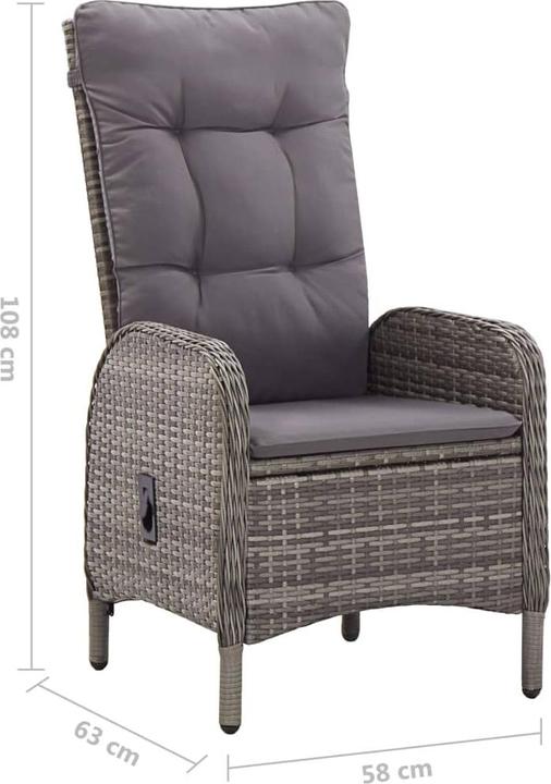Produktbild vidaXL Outdoor-Stuhl