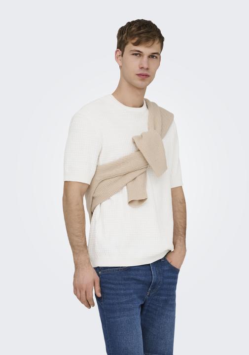 Produktbild Only & Sons ONSSIKA Pullover Gestricktes T-Shirt (XXL)