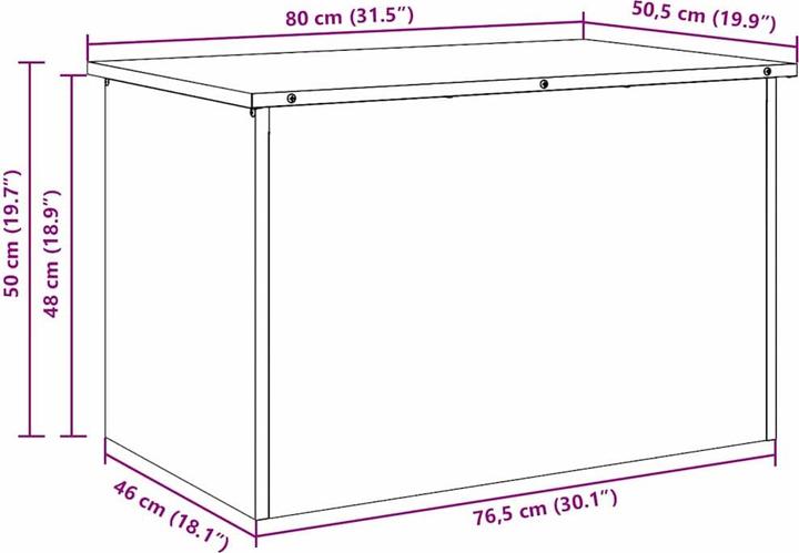 Actual product image vidaXL Badschrank