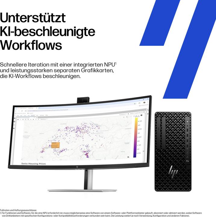 Immagine prodotto HP Z1 G1i Intel Core Ultra 5 245 16GB 512GB/SSD W11P 1J Gar (DE) (512 GB, 16 GB, Intel Core Ultra 5 245, Grafica Intel Arc)