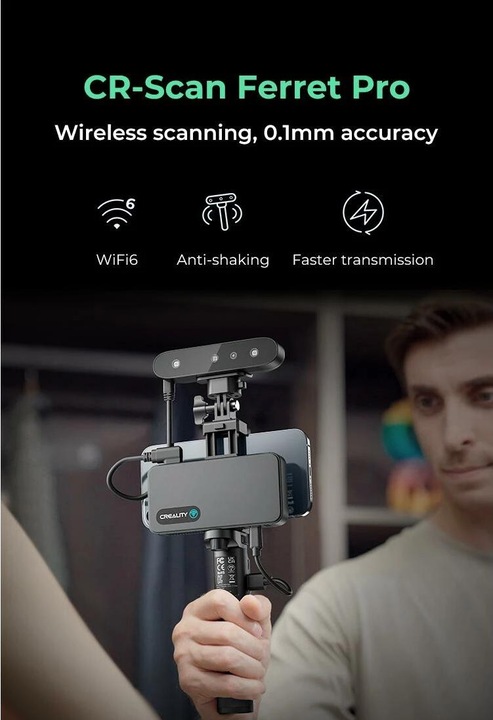 Actual product image Creality CR-Scan Ferret Pro