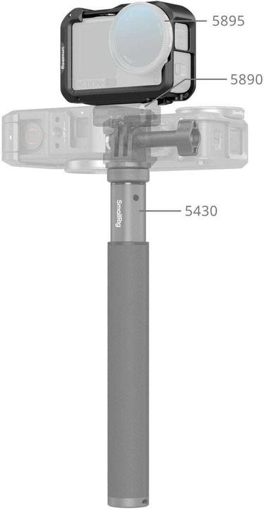 Actual product image SmallRig Cage for DJI Osmo Action 6 (Advanced Edition)