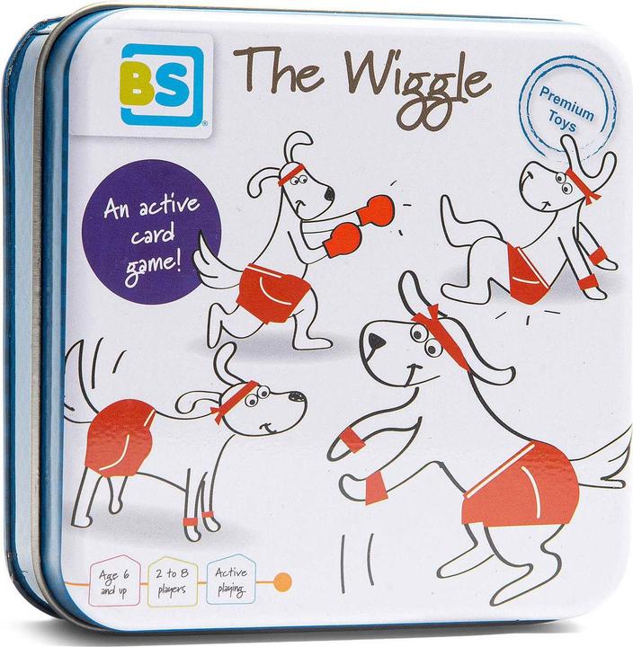 BS Game 'Wiggle (English, French, German, Italian, 2 - 8 Players)