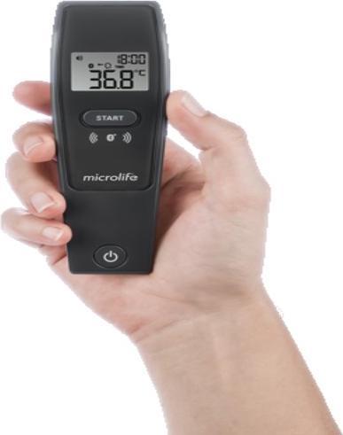 Produktbild Microlife non-contact Bluethoot Fieberthermometer NC150 (Stirn, Berührungslos)