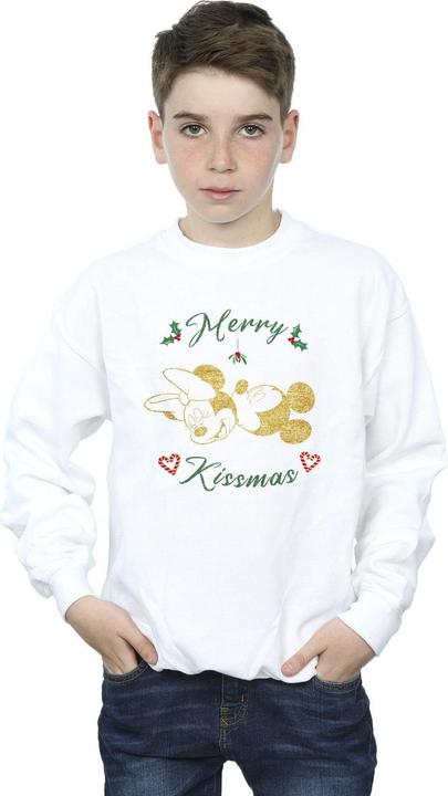 Produktbild Disney Mickey Mouse Merry Kissmas Sweatshirt Jungen (128)