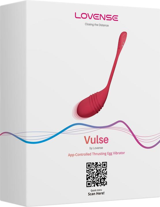 Actual product image Lovense Vulse Stoss Ei