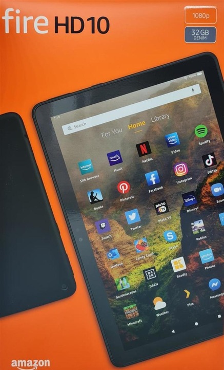 Image du produit Amazon Fire HD 10 (2021) y compris Alexa (10.10", 32 Go, Denim)
