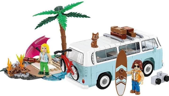 Actual product image Cobi VOLKSWAGEN T2A KOMBI SCALE 1:35 302 PCS / 2 FIG / CAT