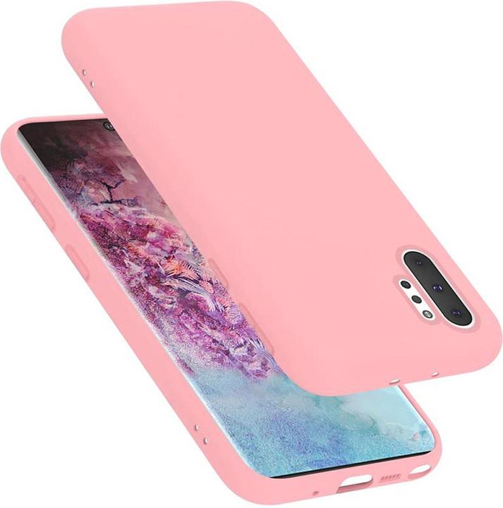 Productafbeelding Cadorabo TPU Liquid Silicone Case Cover (Samsung Galaxy Note 10 Plus, Samsung Galaxy Note 10 Pro)