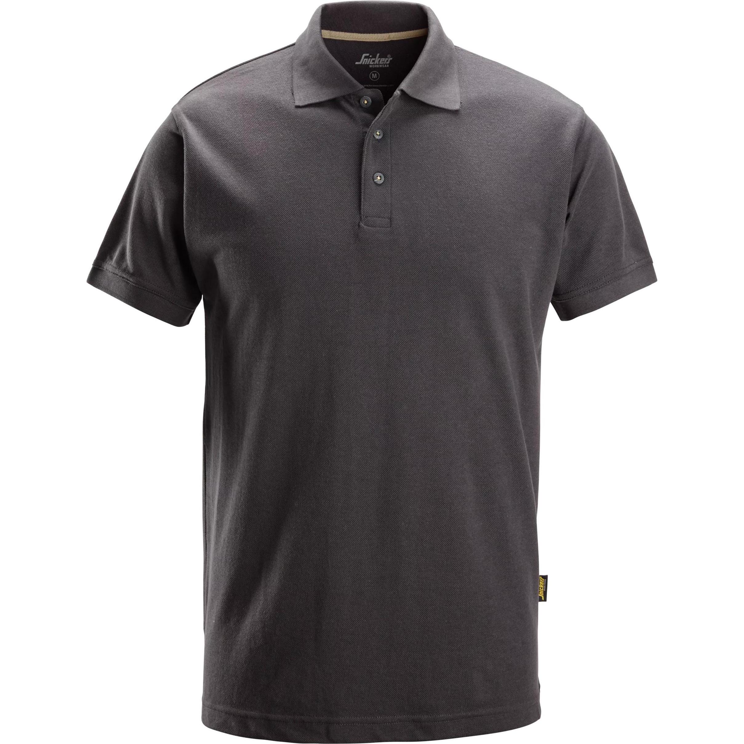 Snickers, Shirt, Polo-Shirt 2718 ohne Brusttasche, Grau, (M)