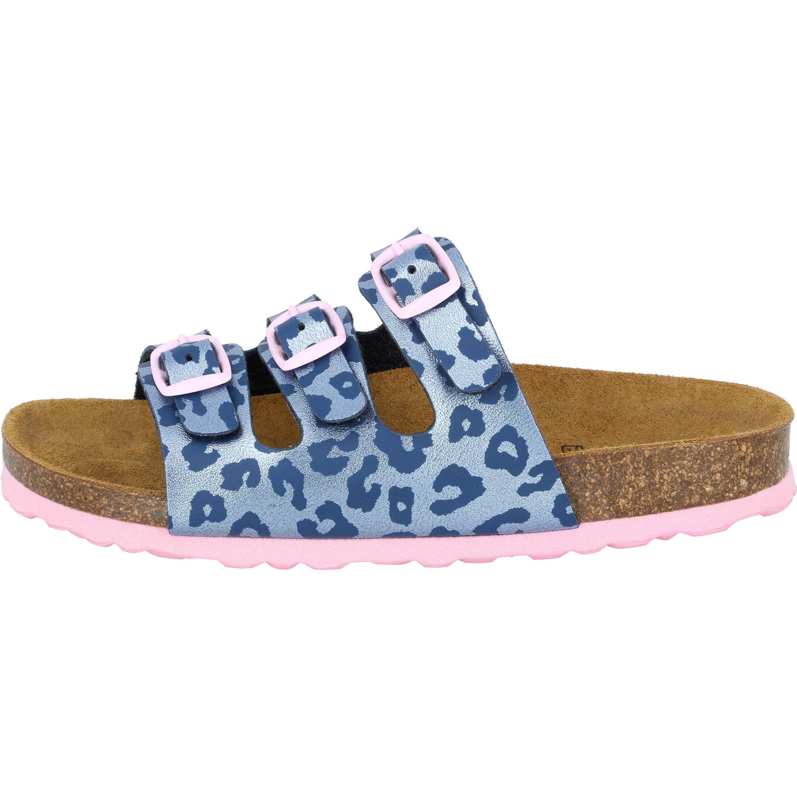 Thumbnail - Lico, Mädchen, Hausschuhe, Bioline Kids, Blau, (27)