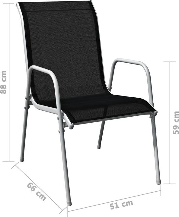 Produktbild vidaXL Gartenmöbelset (80 x 71 cm)