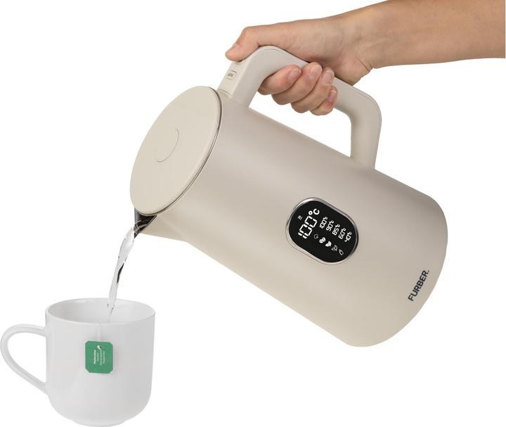 Produktbild Furber Wasserkocher Veloce, 1.5 L, Beige (1.50 l)