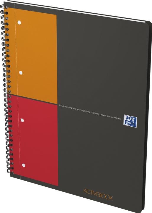 Actual product image Oxford Activebook (A4, Checked, Soft cover)