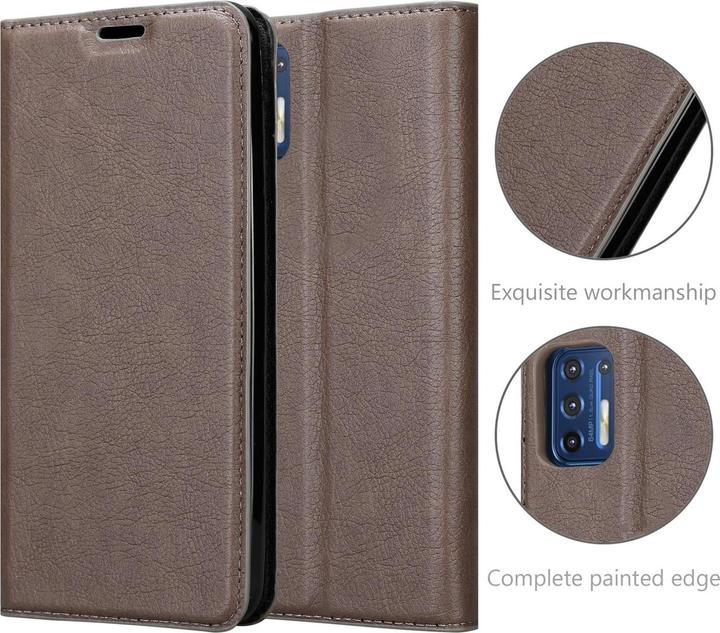 Productafbeelding Cadorabo Boek Onzichtbare Magneethoes (Motorola Moto G9 Plus)