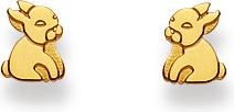 Immagine prodotto Natsumi Schmuck Orecchini Rabbit in oro 18K/750 (Oro giallo 750/18 K Oro giallo)
