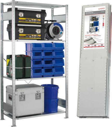 Actual product image Schulte Lagertechnik MULTIplus150 basic racking system with cross braces