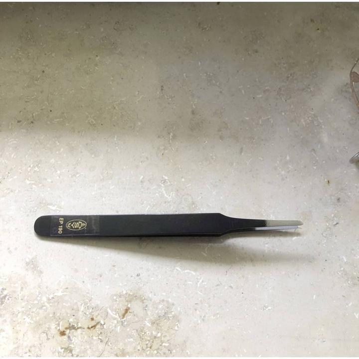 Actual product image Edsyn EP 190 Special SMD tweezers