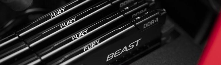 Actual product image Kingston FURY Beast (2 x 32GB, 3200 MHz, DDR4-RAM, DIMM)