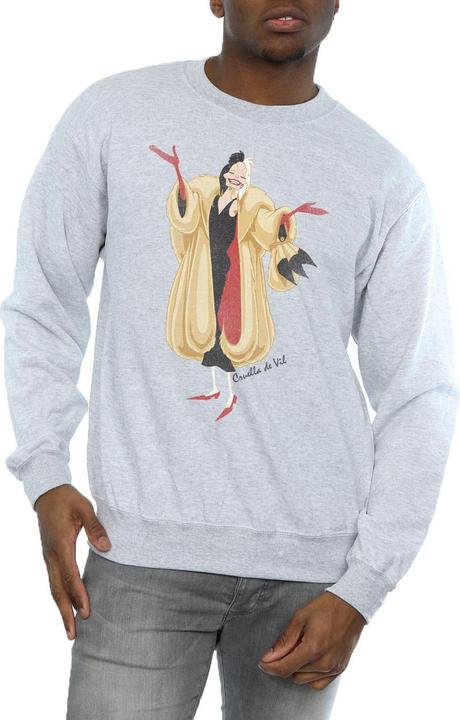 Produktbild Disney 101 Dalmatians Classic Cruella De Vil Sweatshirt (M)