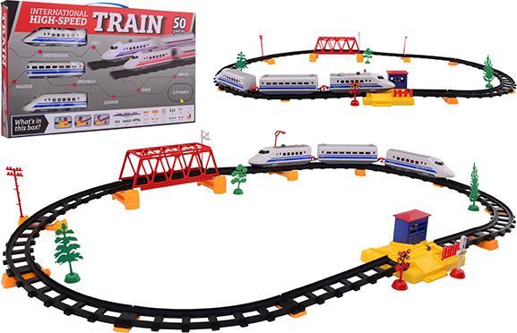 Actual product image Johntoy High speed train set, 50dlg.