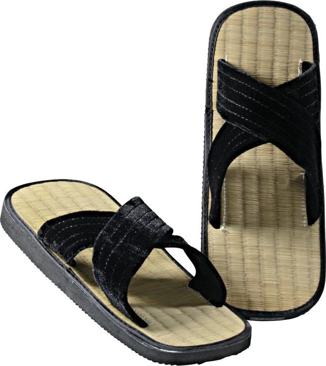 Kwon sandalen aus reisstroh zoris