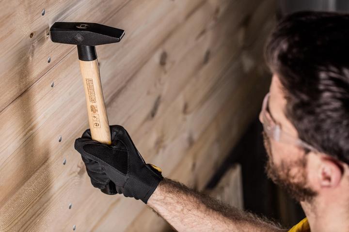 Actual product image Forte tools Mallet with wooden handle, 2000 g head weight, hammer with wooden handle, premium tool, gesch (2290 g)