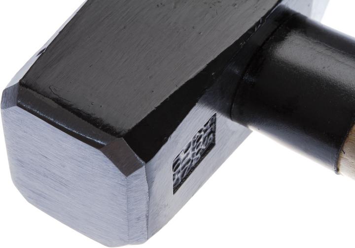 Actual product image Forte tools Locksmith's hammer with wooden handle, 2000 g head weight, hammer with wooden handle, premium tool (2098 g)