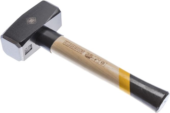 Actual product image Forte tools Mallet with wooden handle, 2000 g head weight, hammer with wooden handle, premium tool, gesch (2290 g)