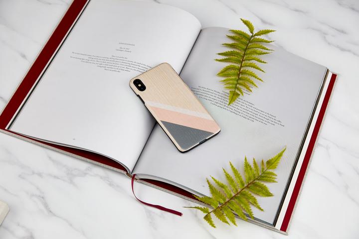 Produktbild Man&Wood SmartPhone case iPhone XS Max pink suit black (Apple iPhone XS Max)