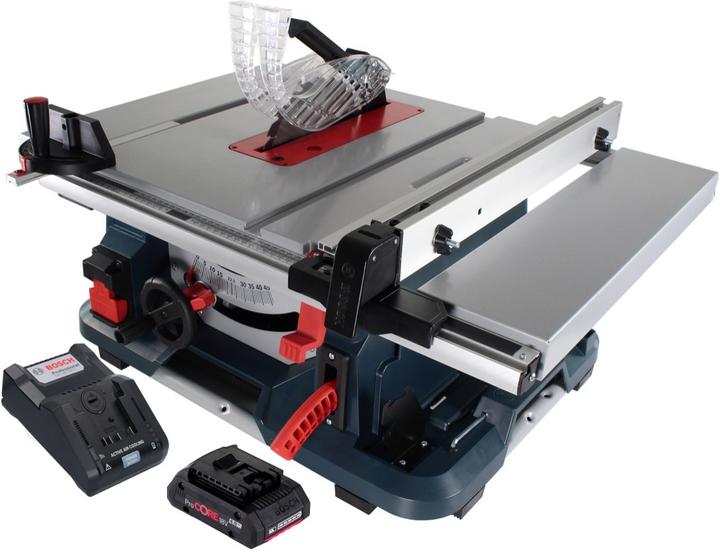 Produktbild Bosch Professional Bosch GTS 18V-216 Professional Akku Tischkreissäge 18 V 216 mm Biturbo Brushless + 1x ProCORE Akku 8