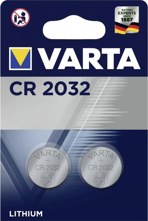 Produktbild Varta Electronics CR2032 (2 Stk., CR2032, 230 mAh)