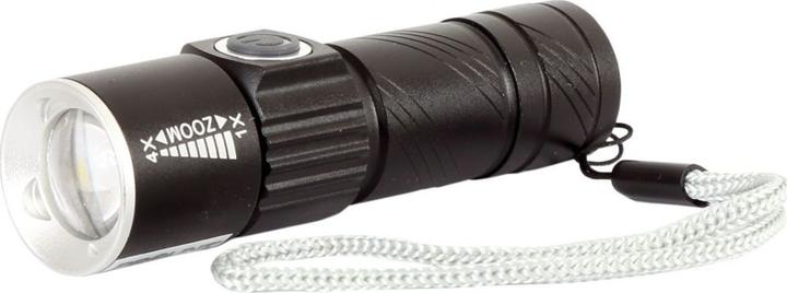 Actual product image Pro-Line Flashlight AKUM TORCH. ALU LED ZOOM USB 50