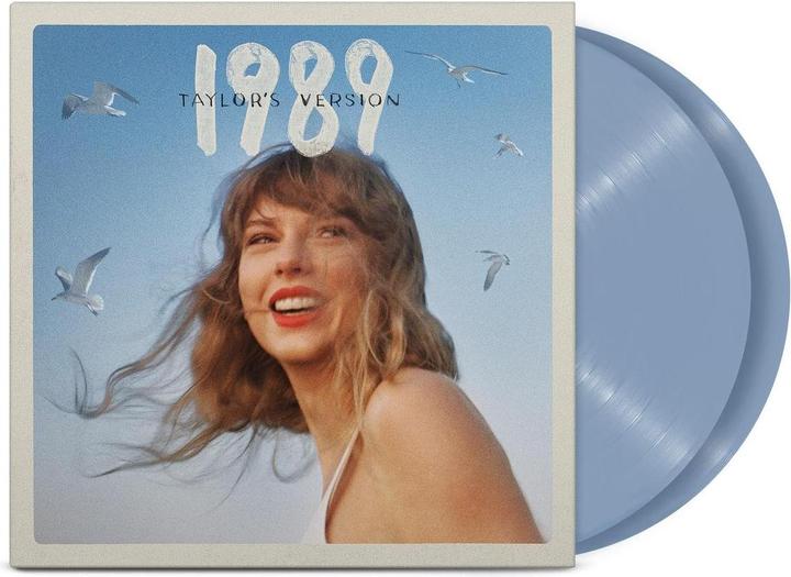Actual product image EMI 1989 (Taylors Version) Chrystal Skies Blue Vinyl (Taylor Swift)