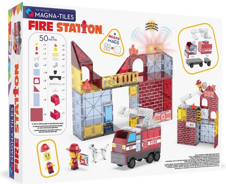 Produktbild Magna-Tiles Fire Station